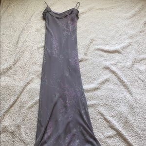 Vintage lavender floral dress